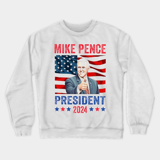 Mike For President Crewneck Sweatshirt by GALER